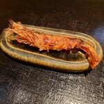 Tamawarai - えびの味噌漬け焼き