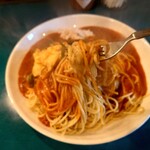 ホローズ - パスタリフト
            皆さん柔らか目と書かれているけれど
            今回はアルデンテな感じだった