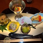 新宿 なだ万賓館 - 小鮎が美味しい