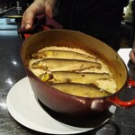 シャテーニュ - 鮎の炊き込みご飯