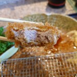 Tonkatsu Kunika - 『ヒレカツ』は超柔らけーッ❗でも微かな酸味が。熟成肉だから？