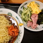 日高屋 - 【期間限定】黒酢しょうゆ冷し麺