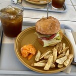 ストラト バーガー グリル - クラシックチーズバーガーセット（ジンジャーエール)