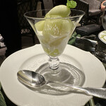 あざみ野うかい亭 - メロンパフェ