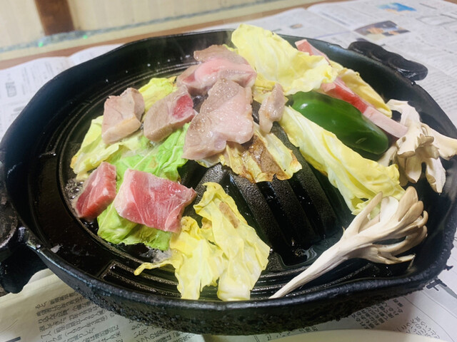 峰越食堂 - 飯詰（ジンギスカン）の写真