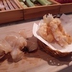 大平寿司 - 小海老のかき揚げ、