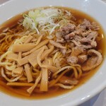 親鶏らぁ麺 いし川 - 親鶏らぁ麺普通盛り