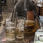 スタンド にしき - 昆布焼酎の元瓶