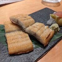 梅田 鮨割烹のの - 「ウナギの白焼き」(￥1,280)