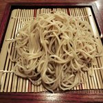 銀蕎麦 國定 - 真夏のカレーつけ蕎麦 1200円 のお蕎麦
