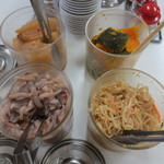 天ぷらのひらお - 付け合せ食べ放題