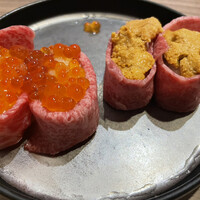 黄金出汁しゃぶと江戸前寿司 肉のあさつ 梅田お初天神店 - 