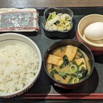 なか卯 - こだわり卵朝食¥290-