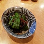 焼酎と手しごと料理の店　まさや - ししとう炒め