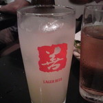 Zen - グレープフルーツジュースとお茶