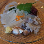 うに むらかみ - 活イカ刺