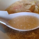 麺工房 華みずき - スープ背脂入り