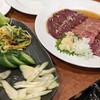 Sumibiyakiniku Horumon Kaikan - お新香やサラダでベジファーストをキメながら乾杯☆