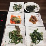 조방낙지 1번가 - 前回とは違う内容、特にセリの和え物が美味しかった！
