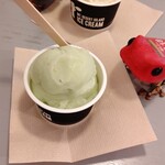 マウント デザート アイランド アイスクリーム - きゅうりライムソルベと丸井ワサビ