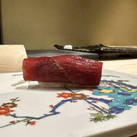 鮨一正 - マグロの赤身漬け