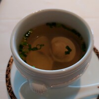銀座アスター お茶の水賓館 - アサリのスープ