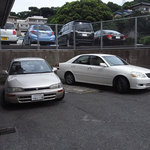 Ramengyouzadaikatsu - 奥の駐車場。　2+2？。　正確な駐車台数は不明。