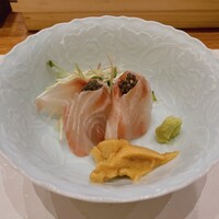 天婦羅 みやしろ - ★8長崎産いさき、キャビア