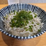 麺屋 かわはら - しらすご飯