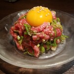 焼肉 じゅん - 但馬太田牛のユッケ　1,980円