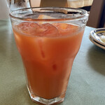 マンマパスタ - 真っ赤なオレンジジュース