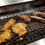 焼肉 叙庵 - 焼き焼き。