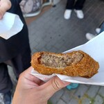 肉のサトー - 谷中メンチ@220円