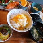 ほっとカフェ - 「朝ごはんSet」② ※卵かけご飯