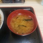 福徳食堂 - 味噌汁