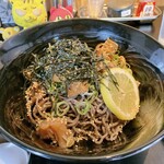 Ra-Yu Soba Kuudou - ラー油蕎麦牛すじ冷　850円(税込)