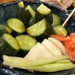 のかおい - のかおい　お新香200円