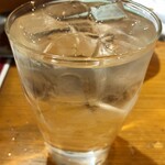 のかおい - のかおい　「先割芋焼酎」360円、ビールのあとはこればっかり飲んでました