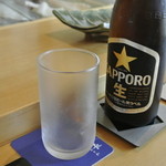 Sushichou - 冷やされたグラスがありがたい。