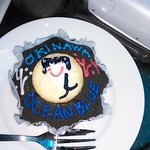 オーシャンブルー - チョコマフィン。ええ雰囲気だしとるやないか。