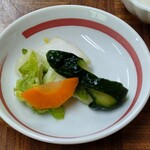 Sotoyama Doraibuin - 小鉢の漬物