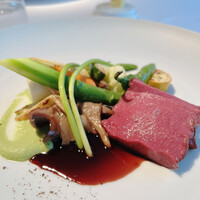 レストランひらまつ 広尾 - 鹿　　こんなにおいしかったけ