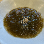 お魚処 うおとも - もずく酢385円