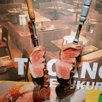 TUCANO'S Churrascaria Brasileira - 入口のオブジェ