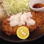 Matsunoya - 2015/10/03 すだちおろしロースかつ定食