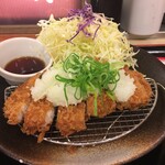 Matsunoya - 2017/03/10 おろしロースカツ定食