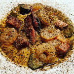 パスタバル MiKiYA's - ブラックペペロンチーノ