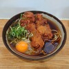 Yayoi Ken - 唐揚げそばに玉子をトッピングw 親子そばになった♪