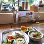 絲Cafe - 季節野菜のクリーンカレー・B。1680円