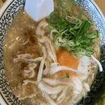 丸源ラーメン - 安定の肉そば。玉葱が、たまらん。